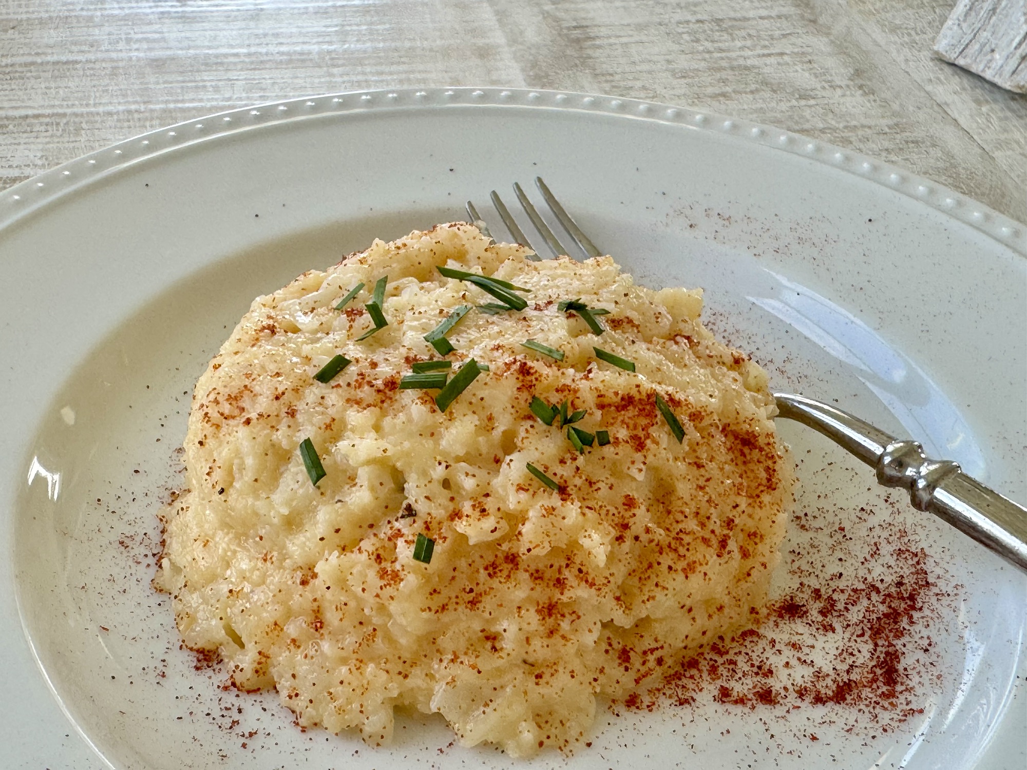 Lolly’s Cheesy Cauliflower Mash