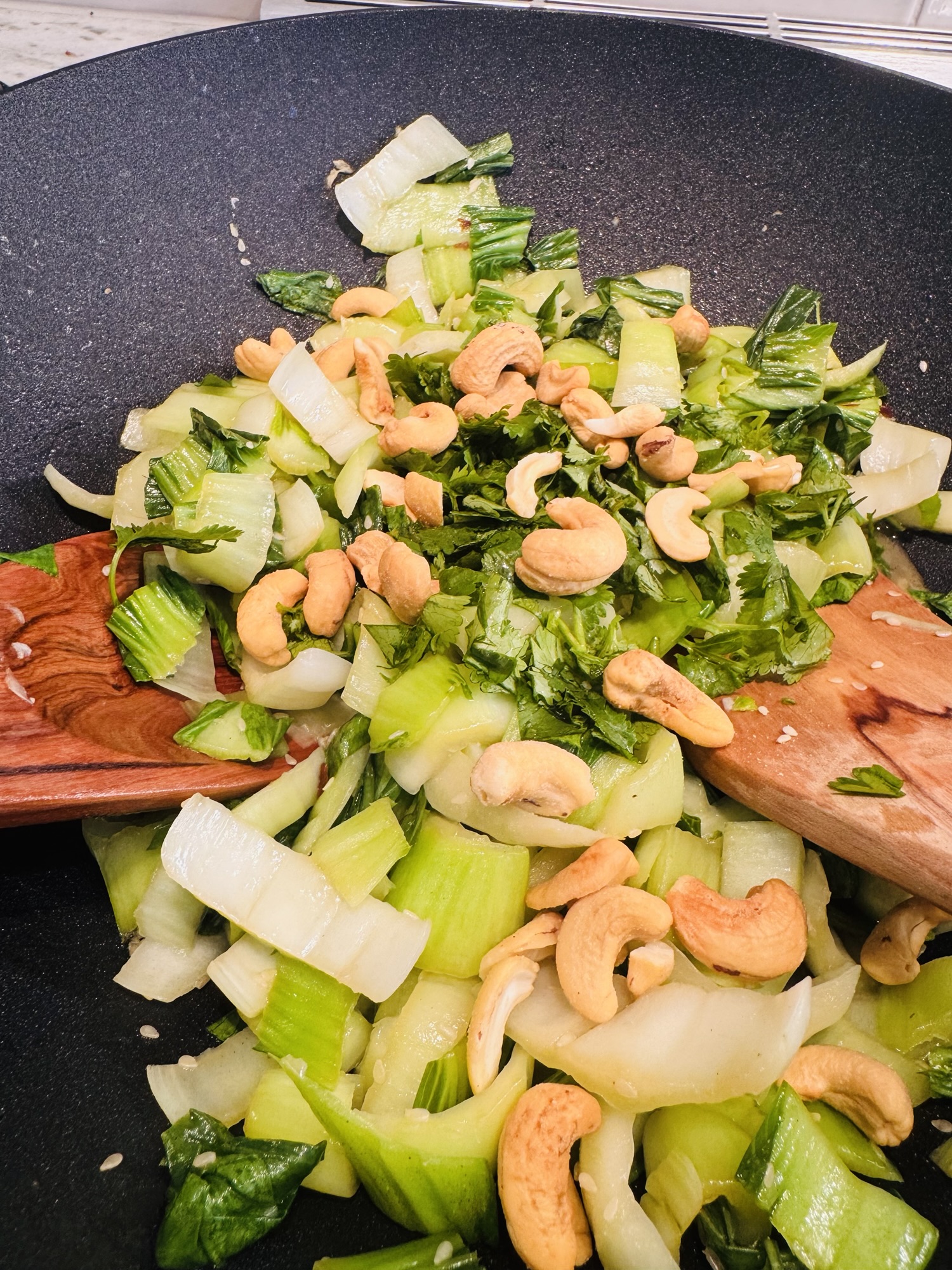 Wok Steamed Baby Bok Choy